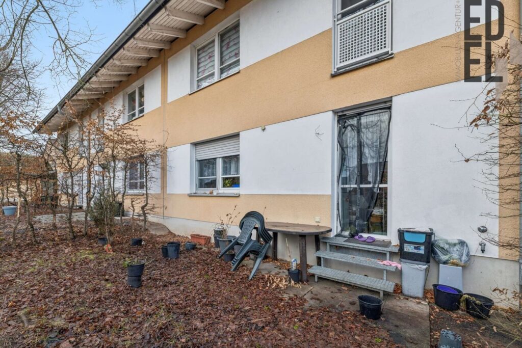 Garten Hinterseite.